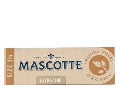 Бумага для самокруток Mascotte Extra Thin Organic Size 1 1/4
