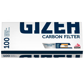 Гильзы для самокруток Gizeh Carbon Filter 100