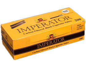 Гильзы для самокруток Imperator Black Carbon 200 шт