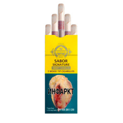 Сигариллы Sabor Signature Wood Tip Sweet Vanilla