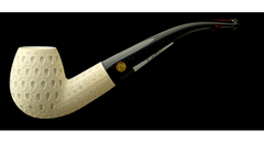 Курительная трубка Altinay Meerschaum Carved Bent Egg, без фильтра