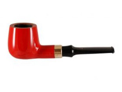 Курительная трубка BIGBEN Royal Goldline red polish 012