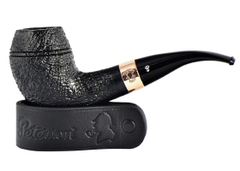 Курительная трубка Peterson Christmas 2021 Sherlock Holmes Sandblast Deerstalker, 9 мм