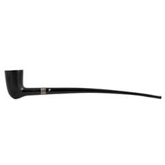 Курительная трубка Peterson Churchwarden - Ebony D17 Silver, без фильтра