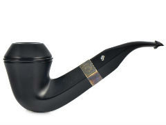 Курительная трубка Peterson Sherlock Holmes Ebony Hudson  P-Lip 9 мм