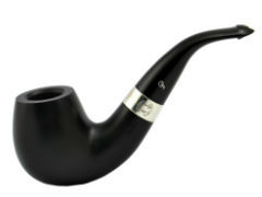 Курительная трубка Peterson Sherlock Holmes Ebony Professor P-Lip 9 мм