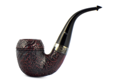 Курительная трубка Peterson Sherlock Holmes Sandblast Watson P-Lip 9 мм