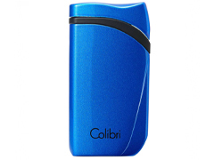 Зажигалка сигарная Colibri Falcon, синий металлик LI310T13