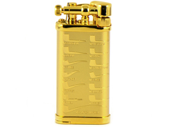 Зажигалка трубочная Im Corona - 64-5415 - Old Boy Gold Plated Pipe Design