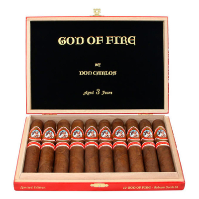 Сигары Arturo Fuente God of Fire by Don Carlos Robusto Gordo 54 вид 3