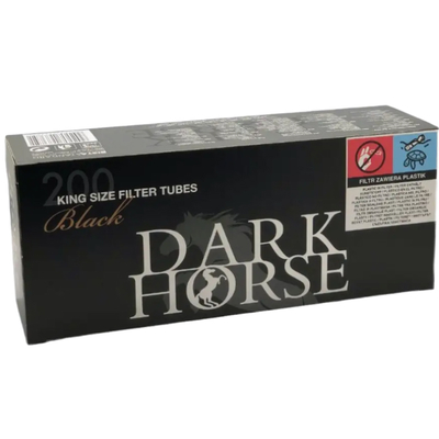 Сигаретные гильзы Dark Horse Black 200 вид 1