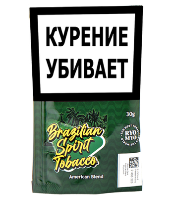 Сигаретный табак Brazilian Spirit American Blend 30 г. вид 1