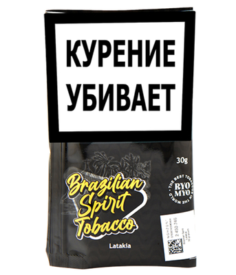 Сигаретный табак Brazilian Spirit Latakia 30 гр. вид 1