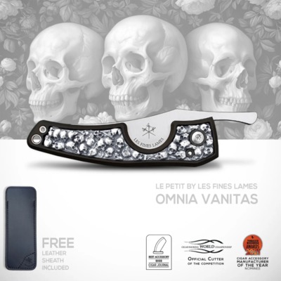 Сигарный нож Le Petit - Omnia Vanitas Sterling Silver вид 2