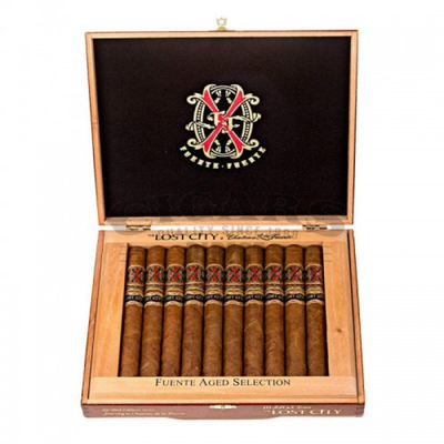 Сигары Arturo Fuente FFOX Fuente Fuente Opus X Lost City Double Robusto вид 2