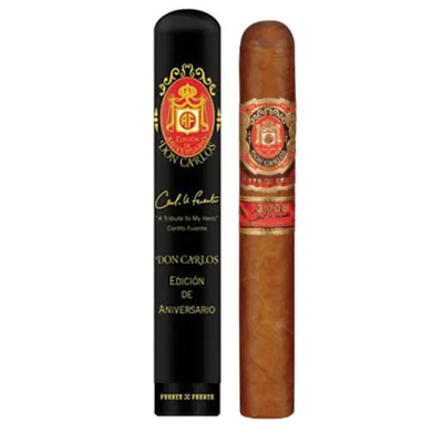 Сигары Arturo Fuente Fuente Fuente Don Carlos Edicion de Aniversario Double Robusto Tubos вид 3