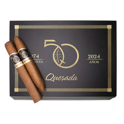 Сигары Quesada 50-th Anniversary Toro Prensado вид 2