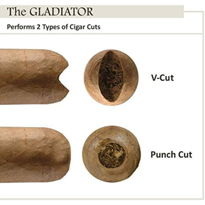 Гильотина Aficionado GLDTR BK Gladiator V-Cut & Punch Black вид 5