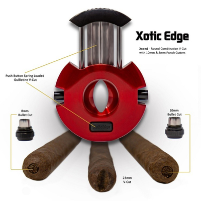 Гильотина Aficionado XEXCD RD Xotic Edge Xceed V-Cut Red вид 8