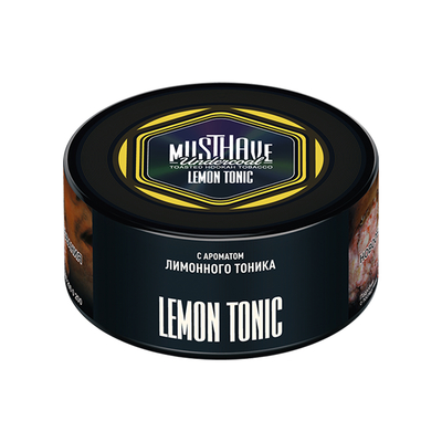 Кальянный табак Musthave Lemon tonic 25 вид 1