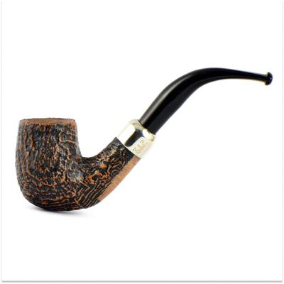 Курительная трубка Peterson Arklow Sandblasted 69, без фильтра вид 1