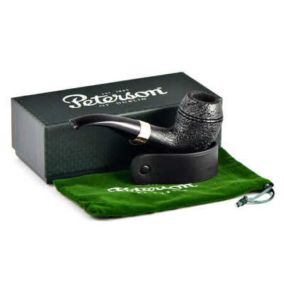 Курительная трубка Peterson Christmas 2021 Sherlock Holmes Sandblast Deerstalker, 9 мм вид 7