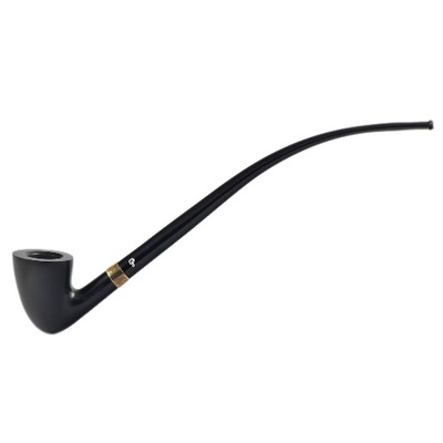 Курительная трубка Peterson Churchwarden Ebony D15 Silver вид 1