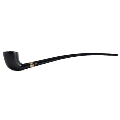 Курительная трубка Peterson Churchwarden Ebony D6 Silver вид 1