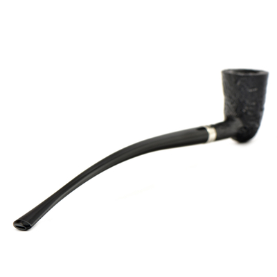 Курительная трубка Peterson Churchwarden SandBlast D17, без фильтра вид 7