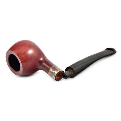 Курительная трубка Peterson De Luxe Classic Terracotta 406 P-Lip, без фильтра вид 5