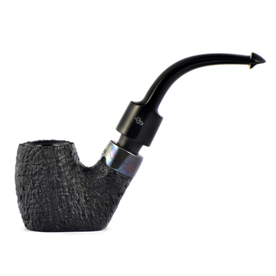 Курительная трубка Peterson De Luxe System SandBlast 11FB P-Lip, без фильтра вид 1