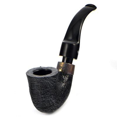 Курительная трубка Peterson De Luxe System SandBlast XL5S P-Lip, без фильтра вид 5