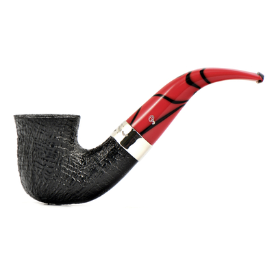 Курительная трубка Peterson Dracula SandBlast 05, 9 мм вид 1