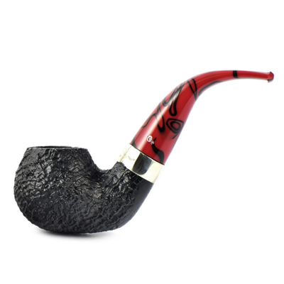 Курительная трубка Peterson Dracula SandBlast XL02, 9 мм вид 1