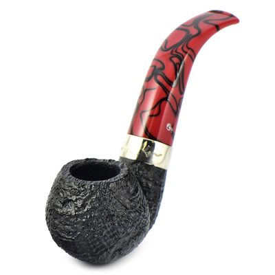 Курительная трубка Peterson Dracula SandBlast XL02, 9 мм вид 2