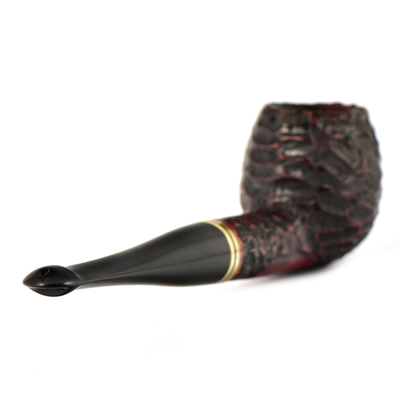 Курительная трубка Peterson Emerald Rustic 87 P-Lip, 9 мм вид 6