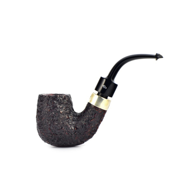 Курительная трубка Peterson House Pipe Rusticated Bent P-Lip 9 мм вид 1