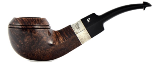 Курительная трубка Peterson Kildare 80 Silver P-Lip 9 мм вид 1