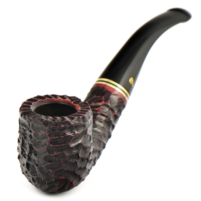 Курительная трубка Peterson Emerald Rustic 01 P-Lip, 9 мм вид 5