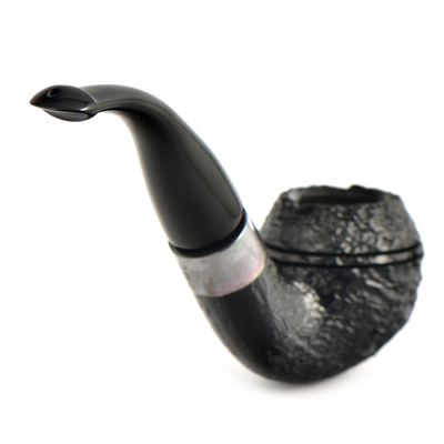 Курительная трубка Peterson Pipe Of The Year 2024 SandBlast P-lip, без фильтра вид 3