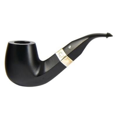 Курительная трубка Peterson Sherlock Holmes Ebony Milverton P-Lip 9 мм вид 1