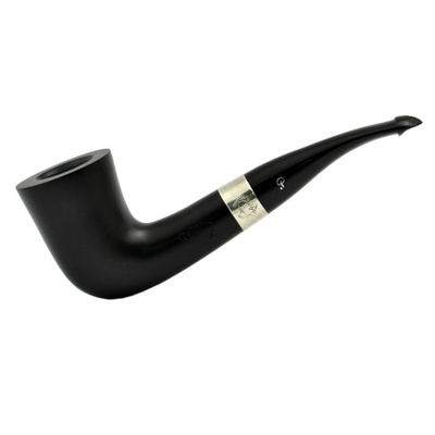 Курительная трубка Peterson Sherlock Holmes Ebony Mycroft P-Lip 9 мм вид 1