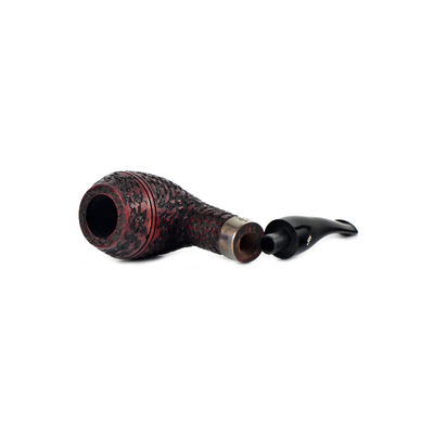 Курительная трубка Peterson Sherlock Holmes Rustic Deerstalker P-Lip 9 мм вид 6