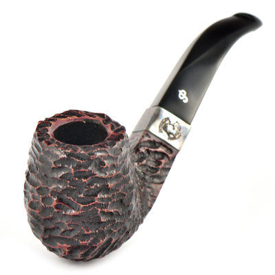 Курительная трубка Peterson Sherlock Holmes Rustic Milverton P-Lip, без фильтра вид 6