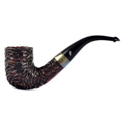 Курительная трубка Peterson Sherlock Holmes Rustic - Rathbone P-Lip, без фильтра вид 1