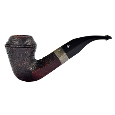 Курительная трубка Peterson Sherlock Holmes SandBlast - Hansom P-Lip, без фильтра вид 1