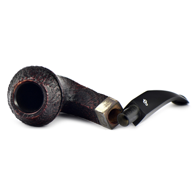 Курительная трубка Peterson Sherlock Holmes SandBlast - Hansom P-Lip, без фильтра вид 6