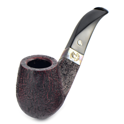 Курительная трубка Peterson Sherlock Holmes Sandblast Milverton P-Lip 9 мм вид 2