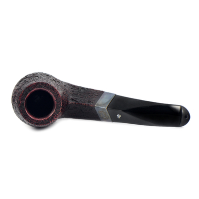 Курительная трубка Peterson Sherlock Holmes Sandblast Milverton P-Lip 9 мм вид 4