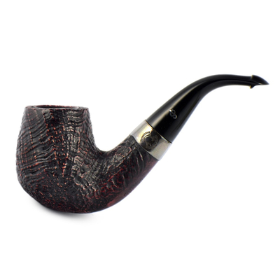 Курительная трубка Peterson Sherlock Holmes Sandblast Professor P-Lip 9 мм вид 1